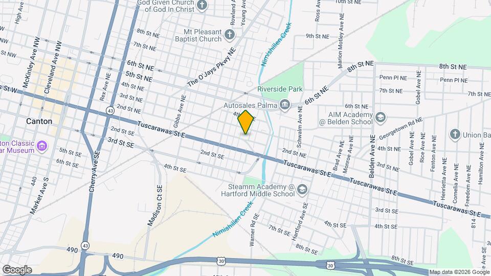 1511 2nd St NE Map and Location Details