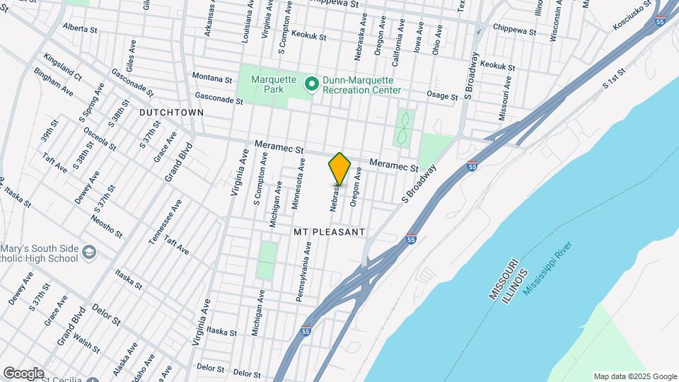 4252 Nebraska Ave Mapa y Detalles de la Ubicación