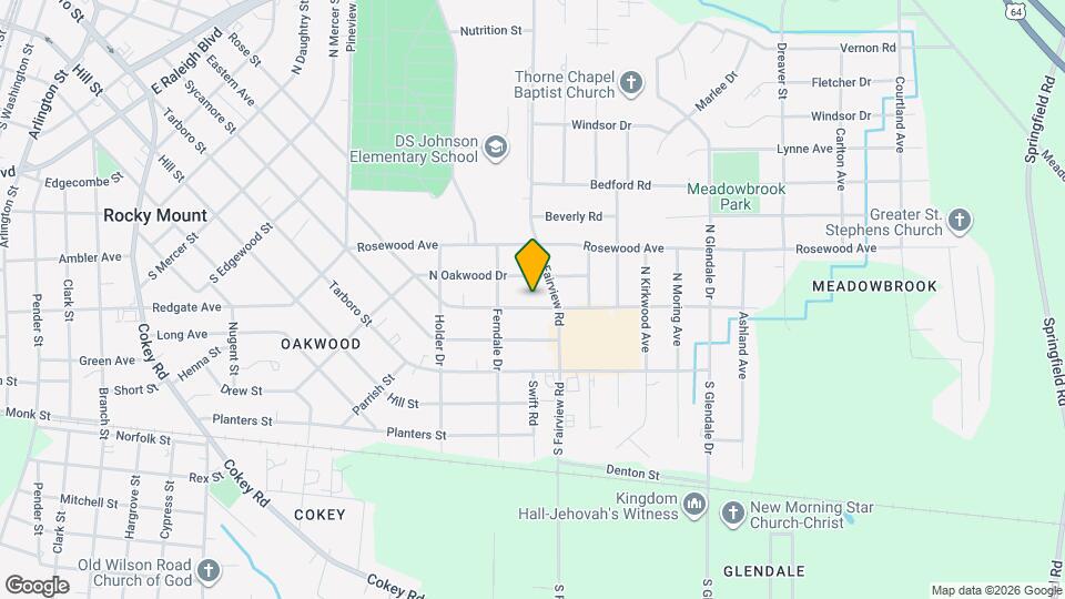 1420 Eastern Ave Map and Location Details