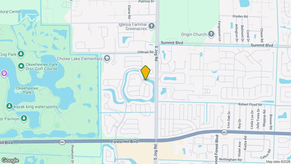 1196 Hatteras Cir Map and Location Details