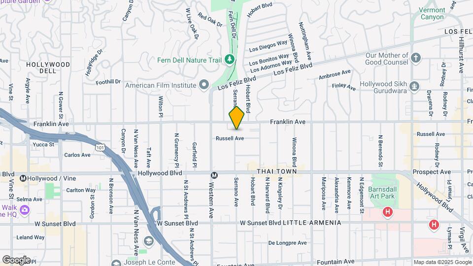 5361 Russell Ave Mapa y Detalles de la Ubicación