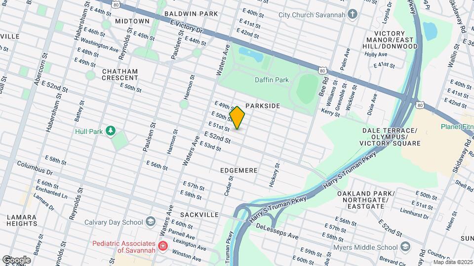 1224 E 51st St Map and Location Details