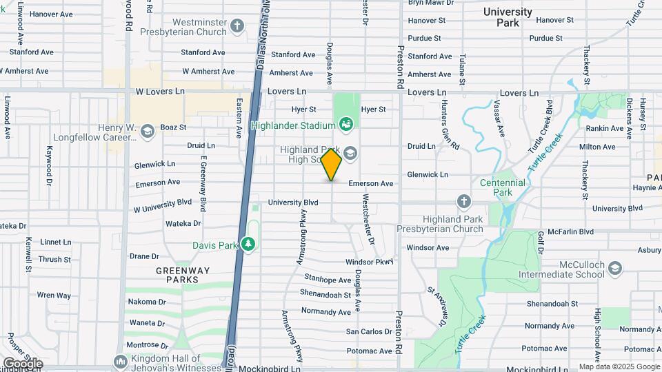 4305 Emerson Ave Map and Location Details