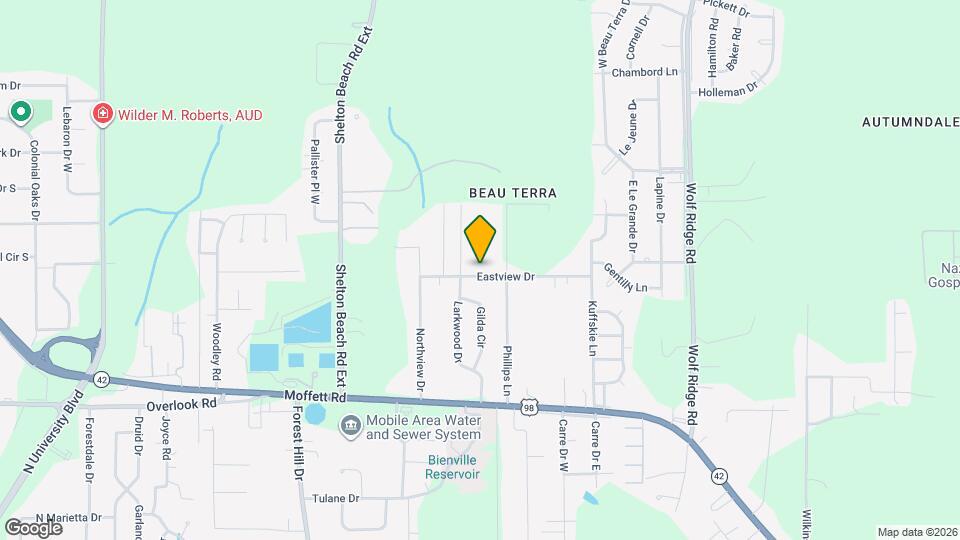 4456 Eastview Dr Map and Location Details