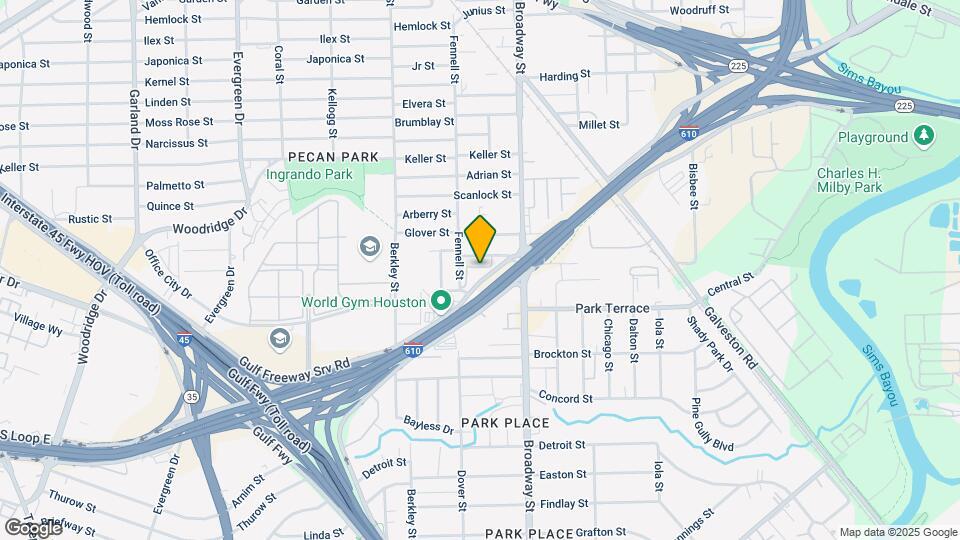 8001 South Loop E Mapa y Detalles de la Ubicación
