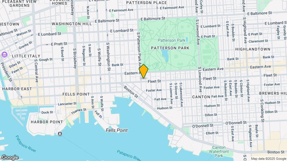 2306 Fleet St, Unit 2 Map and Location Details