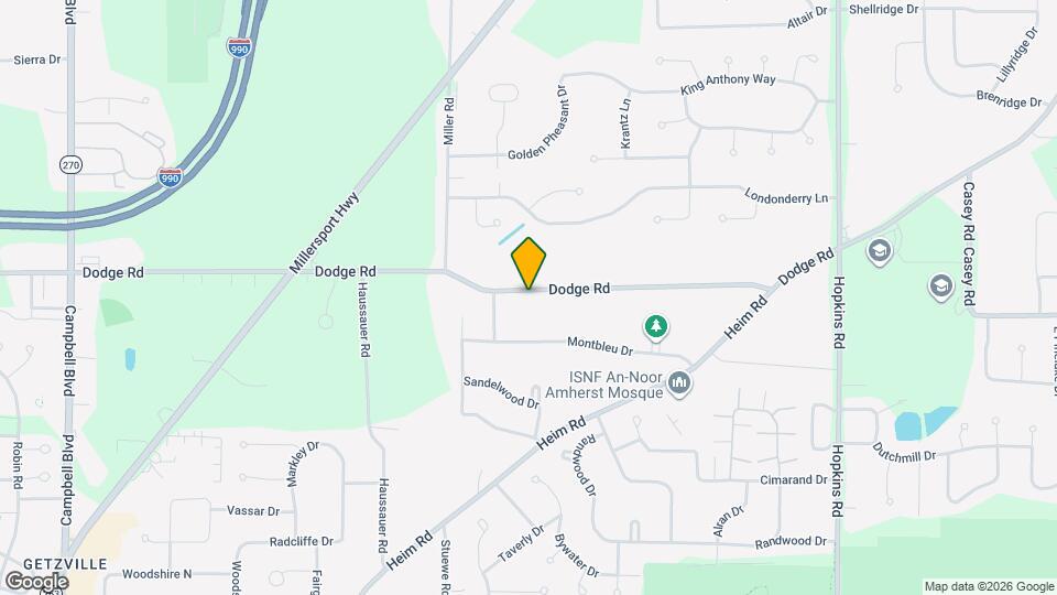 1149 Dodge Rd Map and Location Details