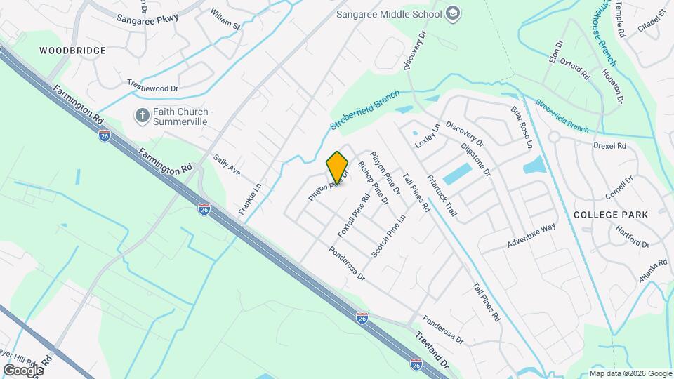 1354 Pinyon Pine Dr Map and Location Details