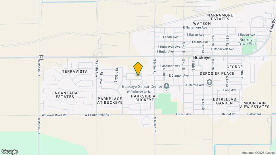 25214 W Clanton Ave Map and Location Details