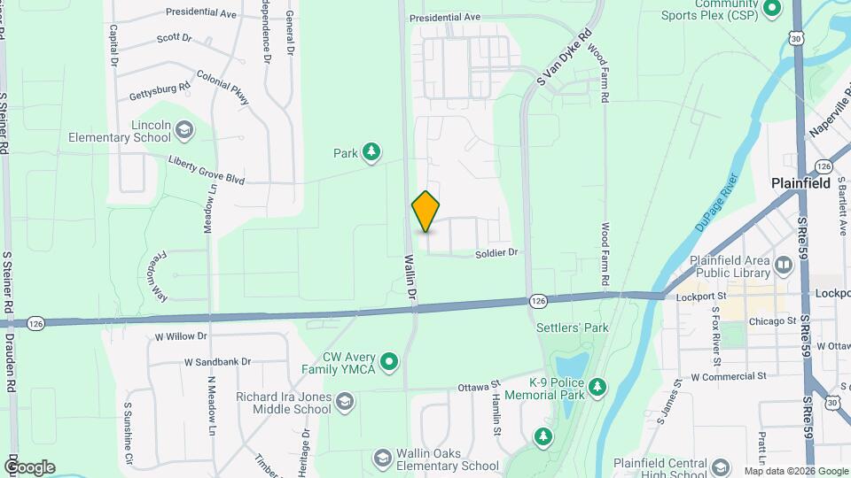 14946 S Dyer Ln Map and Location Details