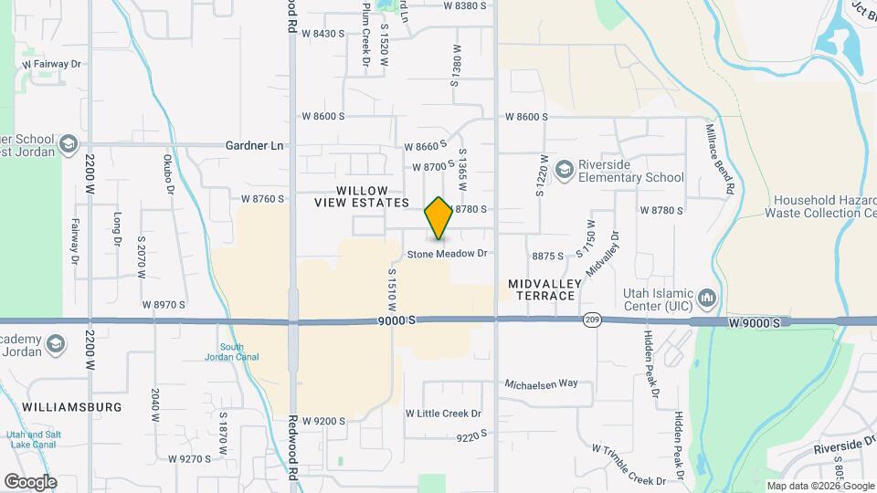 1412 Stone Meadow Dr Map and Location Details