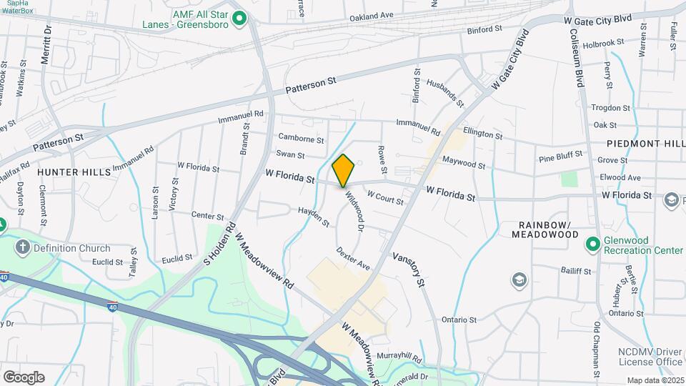 2702 Wildwood Dr Map and Location Details