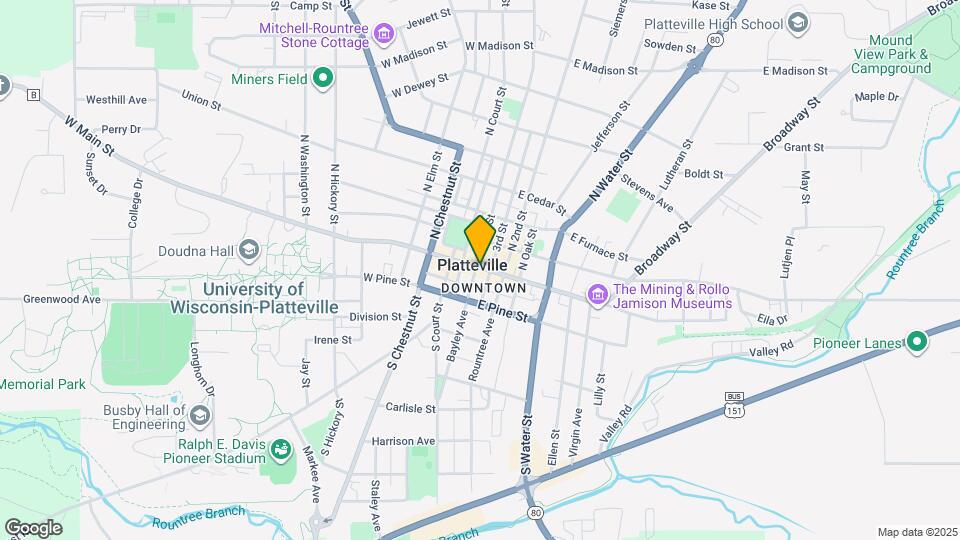 15 E Main St Mapa y Detalles de la Ubicación