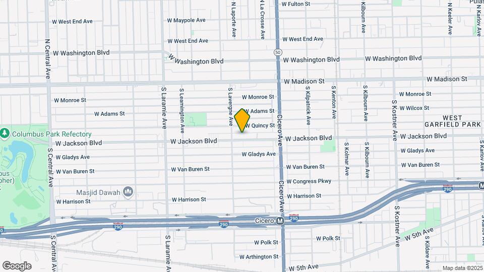 4934 W Jackson Blvd Map and Location Details