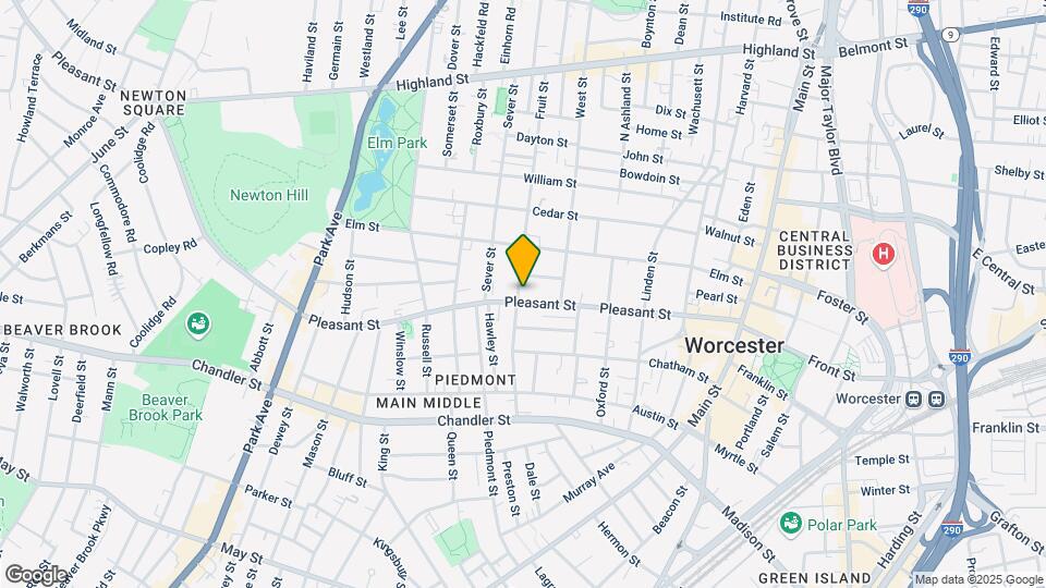 257 Pleasant St Map and Location Details