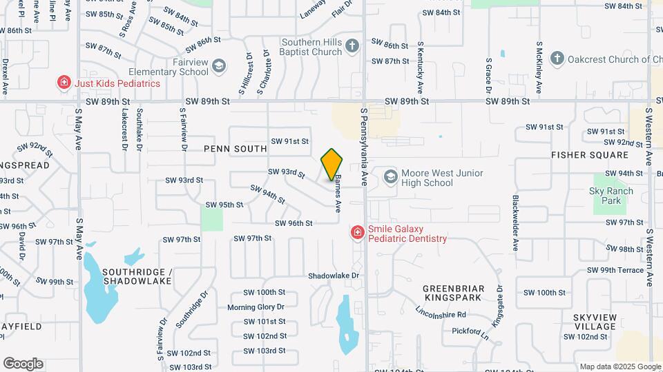 2205 SW 93rd St Map and Location Details