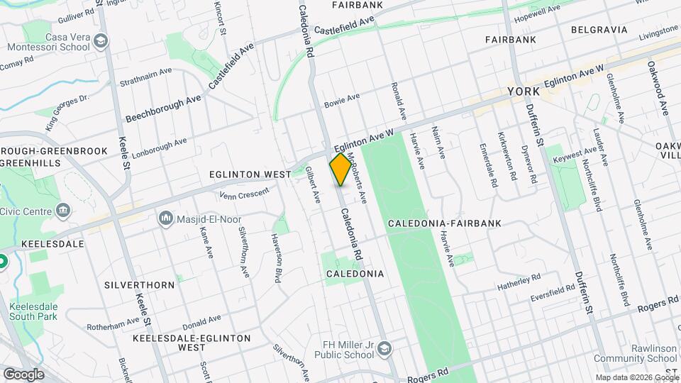 531 Caledonia Rd Map and Location Details