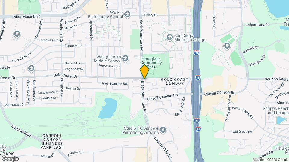 9405 Gold Coast Dr Map and Location Details