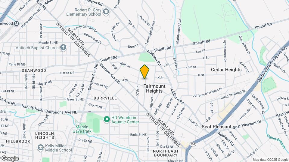 1010 58th Ave Map and Location Details