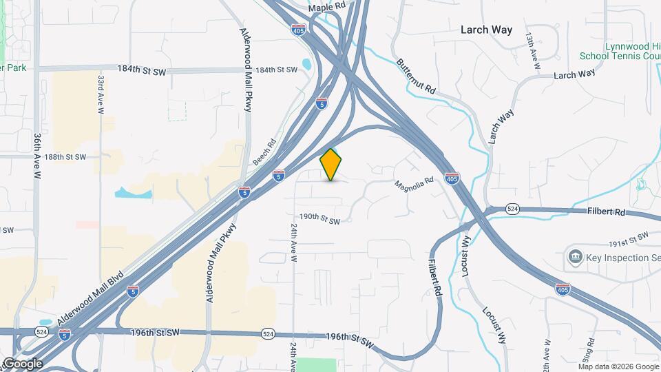 18901 24th Ave W Map and Location Details