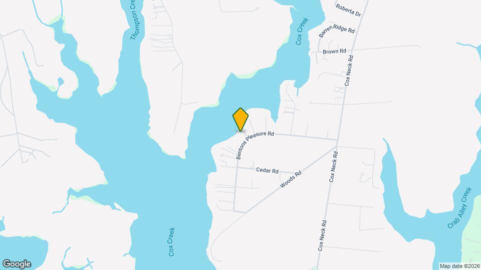 226 Bentons Pleasure Rd Map and Location Details