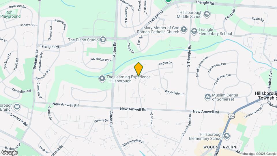 2109 Jamestown Common Map and Location Details