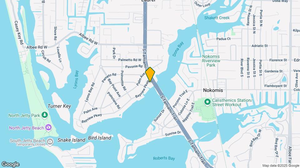 516 S Tamiami Trl Map and Location Details