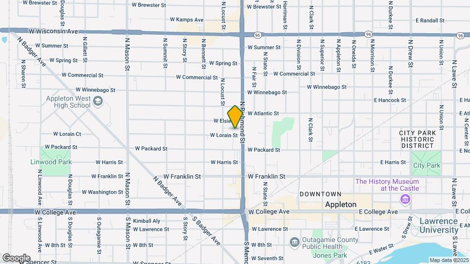 712 W Lorain St-Unit -714 Map and Location Details