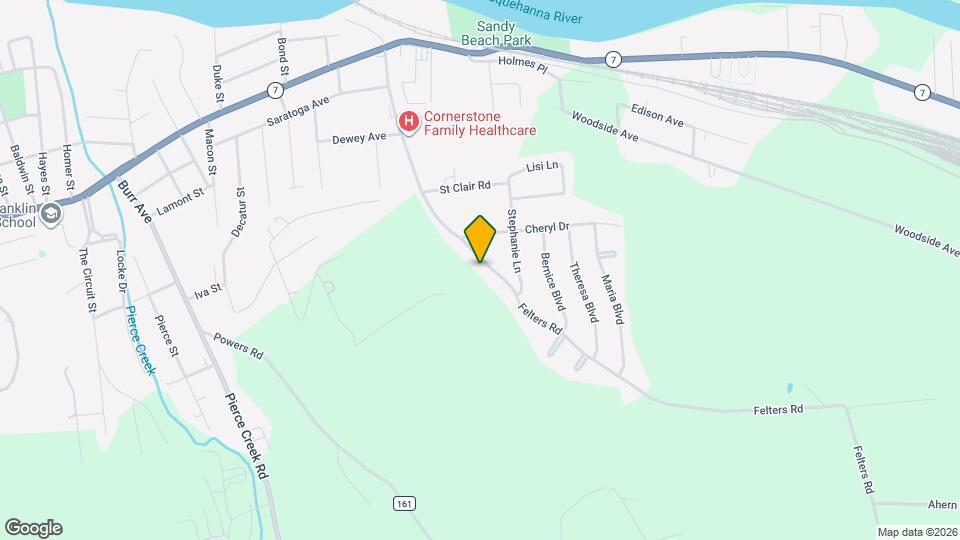 100 Felters Rd Map and Location Details