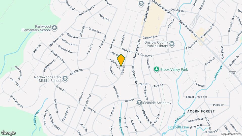 200 Deborah Pl Map and Location Details