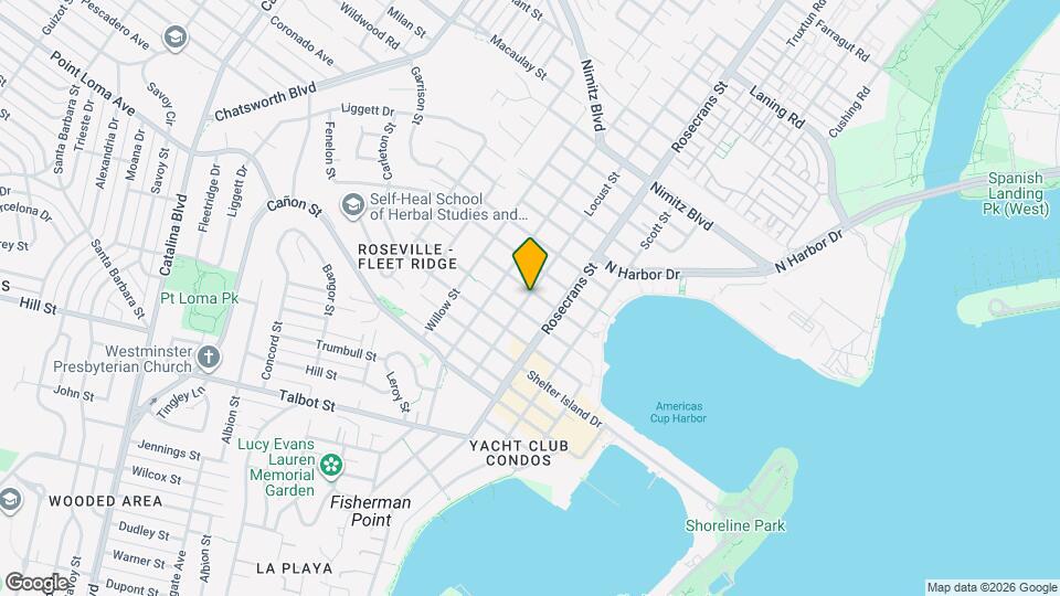 1323 Locust St Map and Location Details