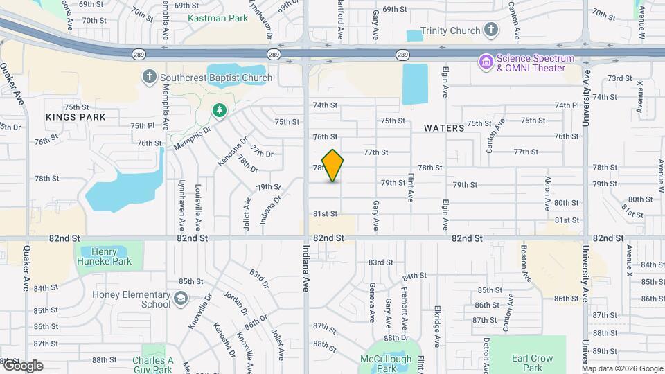 3303 79th St Map and Location Details