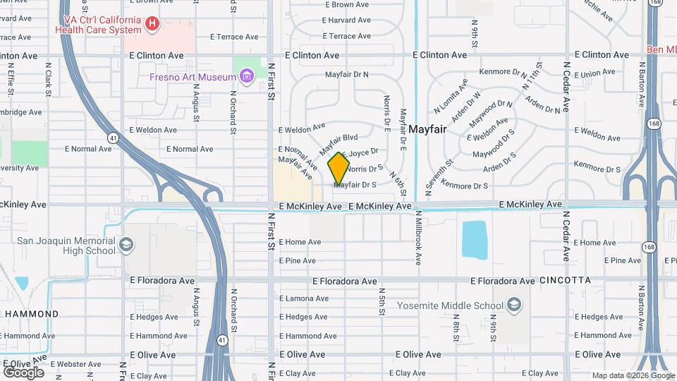 3364 Mayfair Dr S Mapa y Detalles de la Ubicación