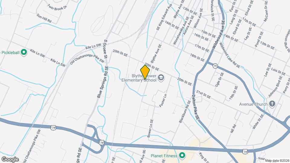 2018 Blythe Ave SE Map and Location Details