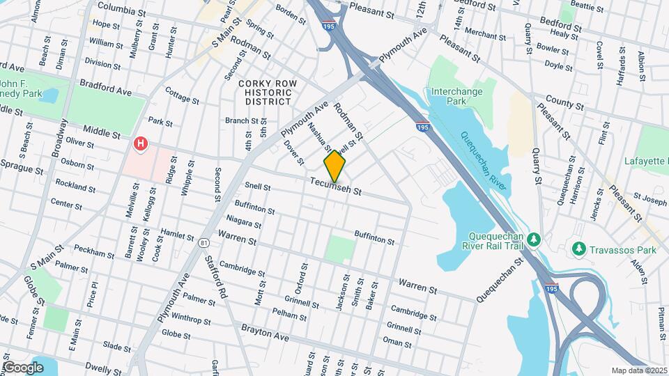 289-297 Tecumseh St Map and Location Details