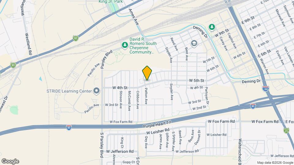 1060 W 5th St Map and Location Details
