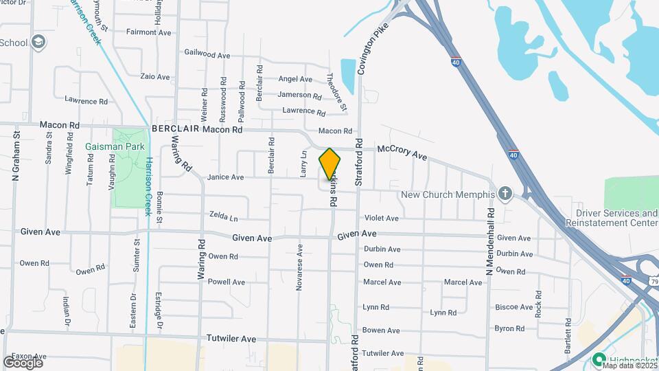 4590 S Janice Cir Map and Location Details