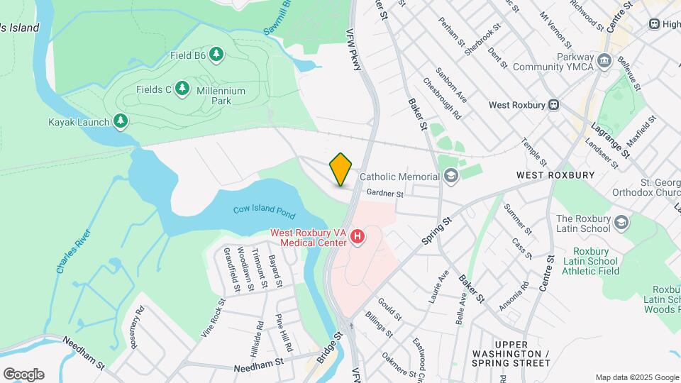 164 Gardner St, Unit 4 Map and Location Details