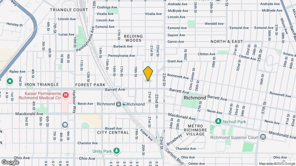529 21st St Mapa y Detalles de la Ubicación