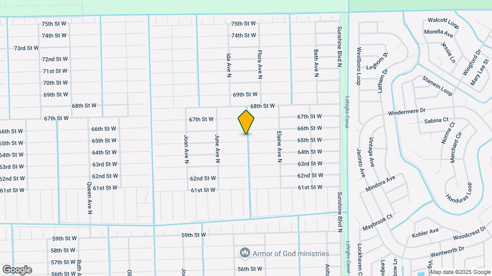 2800 65th St W Map and Location Details