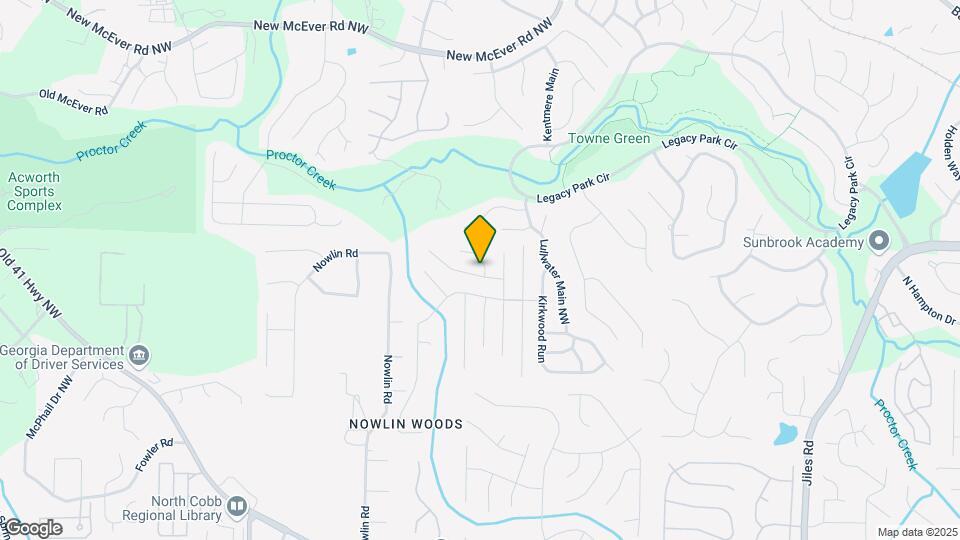 3158 Hartness Way NW Map and Location Details
