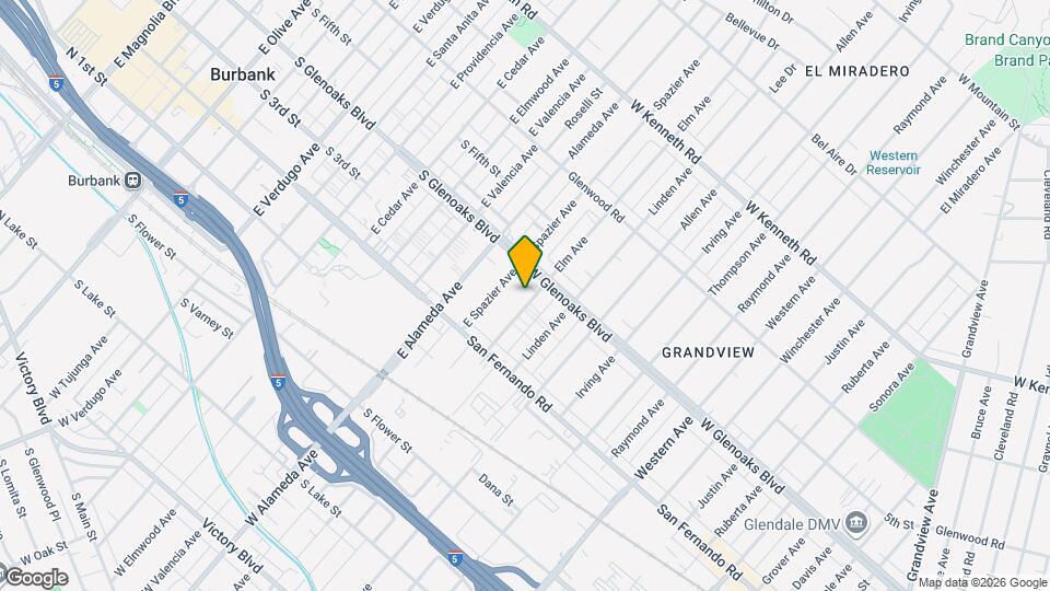 1059 Elm Ave Map and Location Details