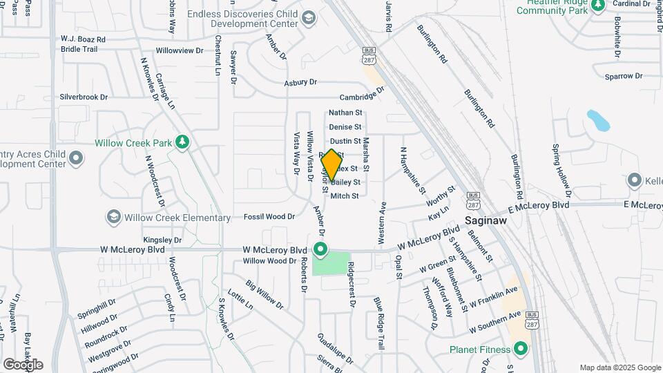 537 Bailey St Map and Location Details