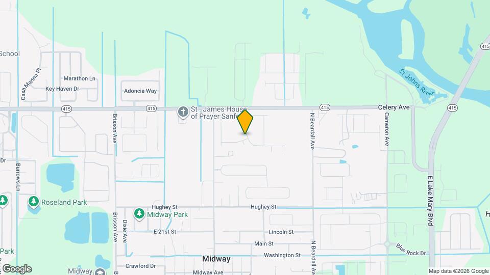 1432 Hopedale Pl Map and Location Details