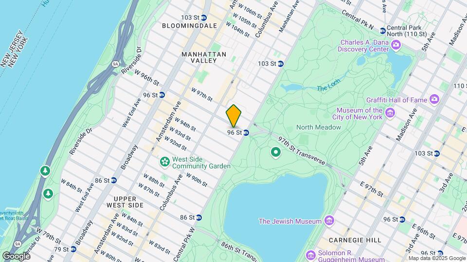 24 W 96th St Map and Location Details