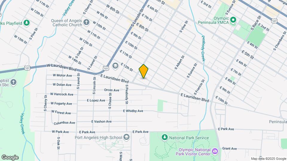 424 E 12th St, Unit A Map and Location Details