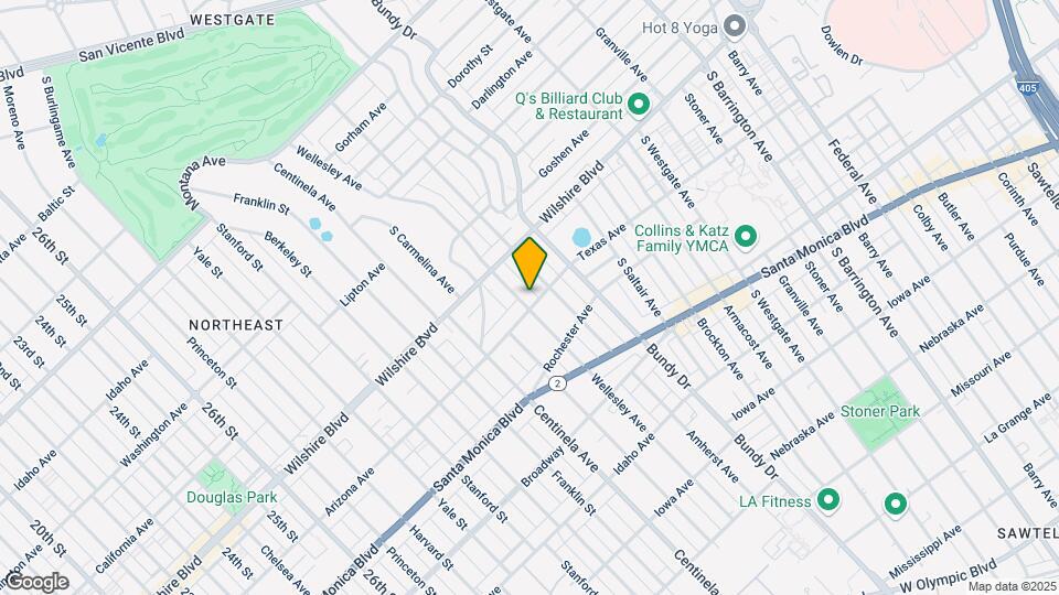 1246 Wellesley Ave Map and Location Details