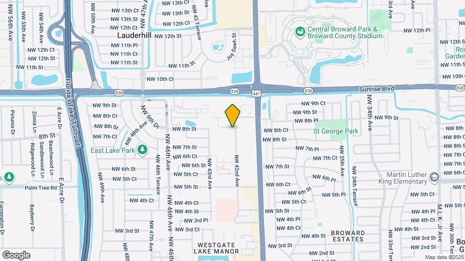 661 NW 42nd Ave Map and Location Details