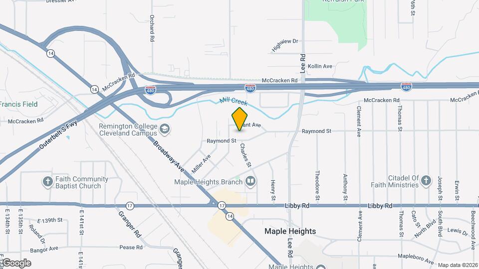 15809 Raymond St Map and Location Details