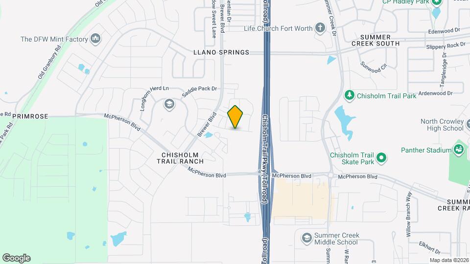 5801 Blue Sapphire Ave Map and Location Details